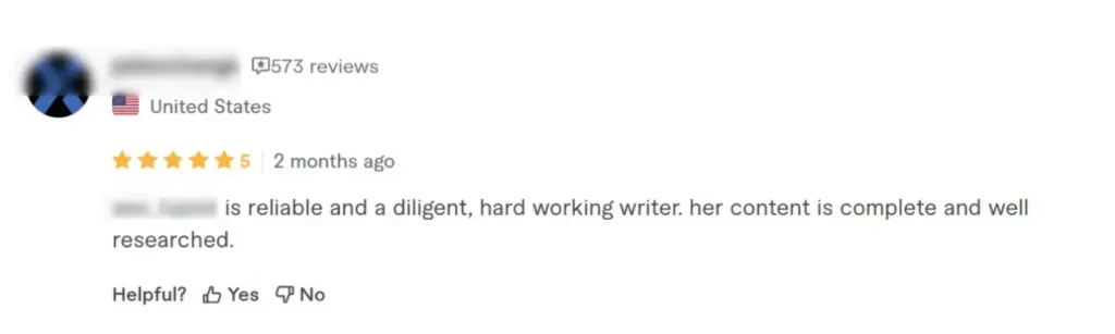 client testimonials for the best content writing agency 1